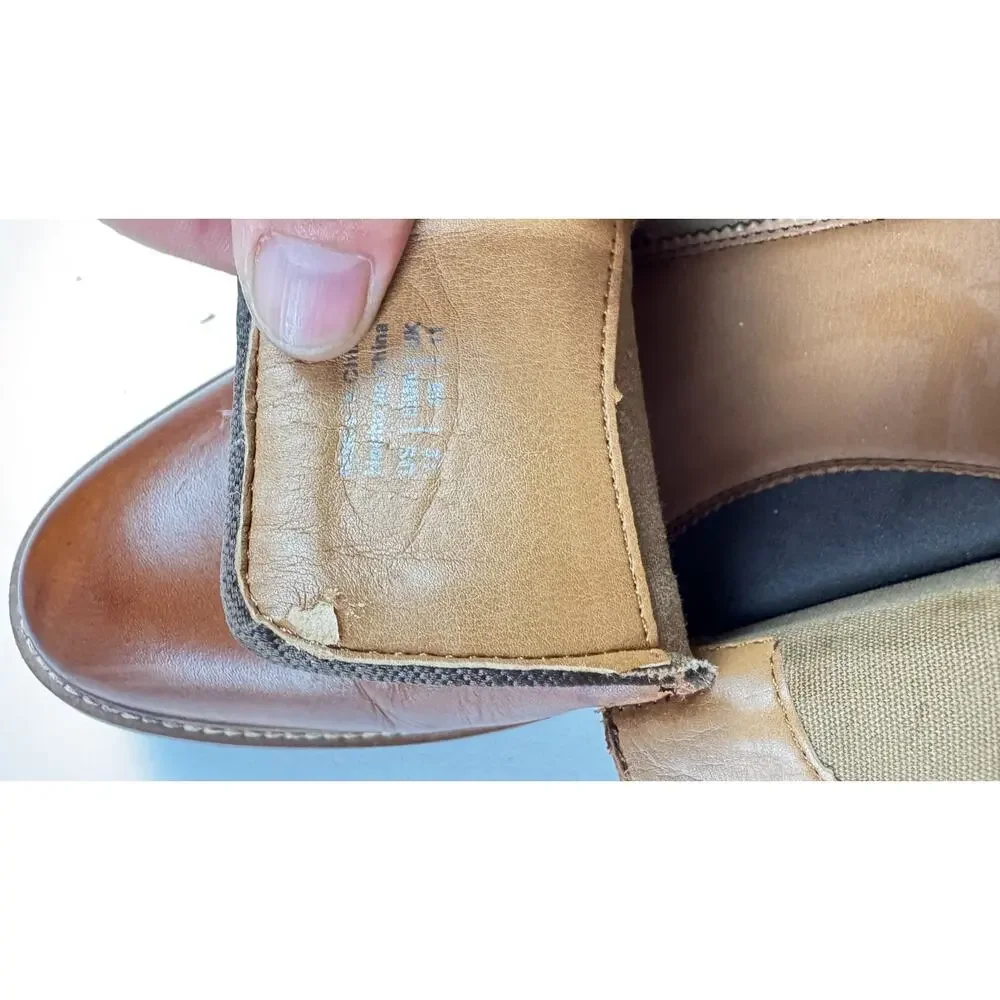 ALDO LOLLER Brown Faux Leather Double Monk Strap Round Toe Dress Shoes US 12